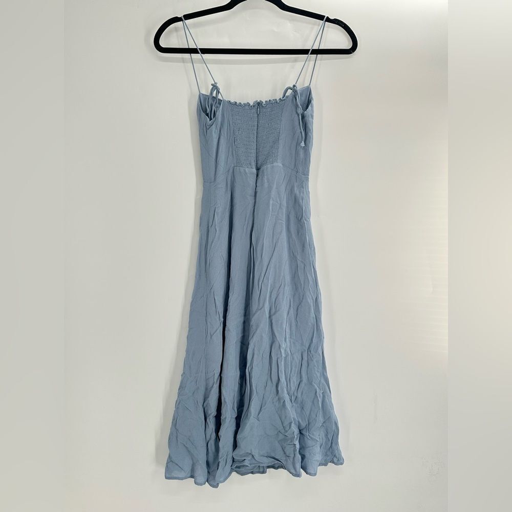 Reformation Juliette Dress in Mineral Blue Size 4 - Picture 7 of 13